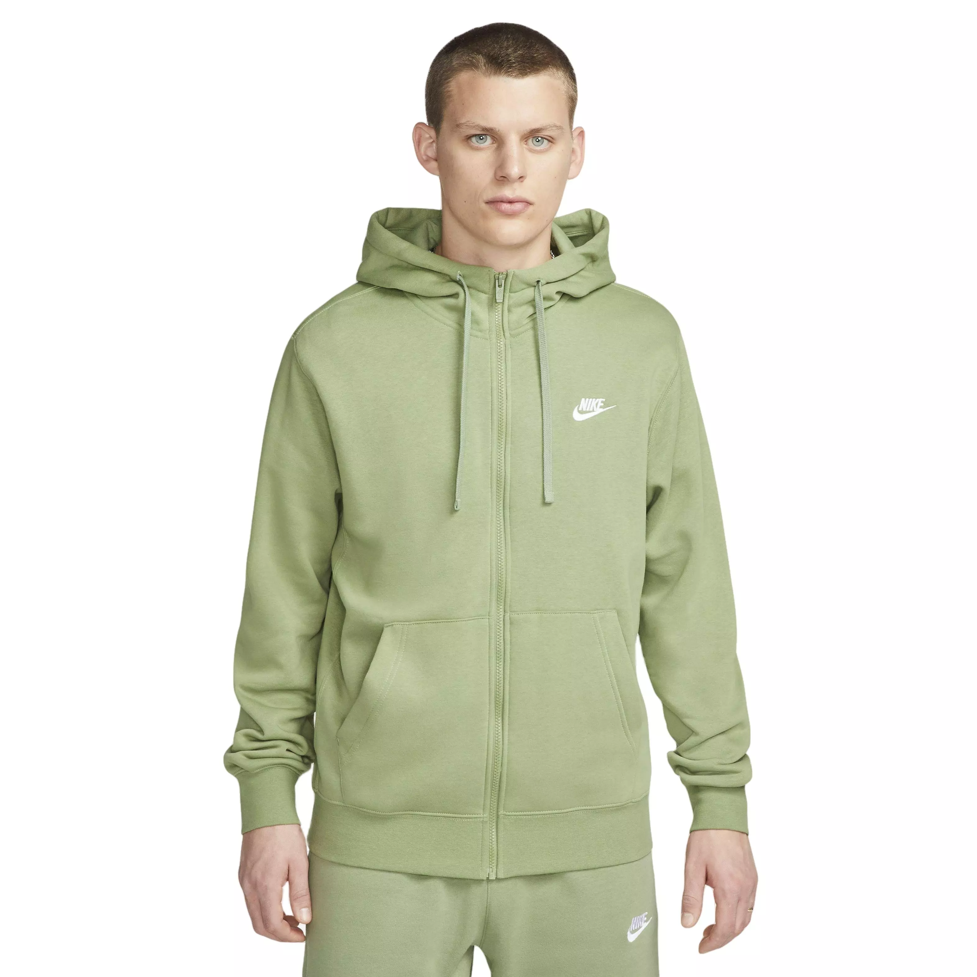 Nike green zip hoodie new arrivals